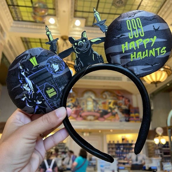 Disney Haunted Mansion Ear Headband - Picture 5 of 5
